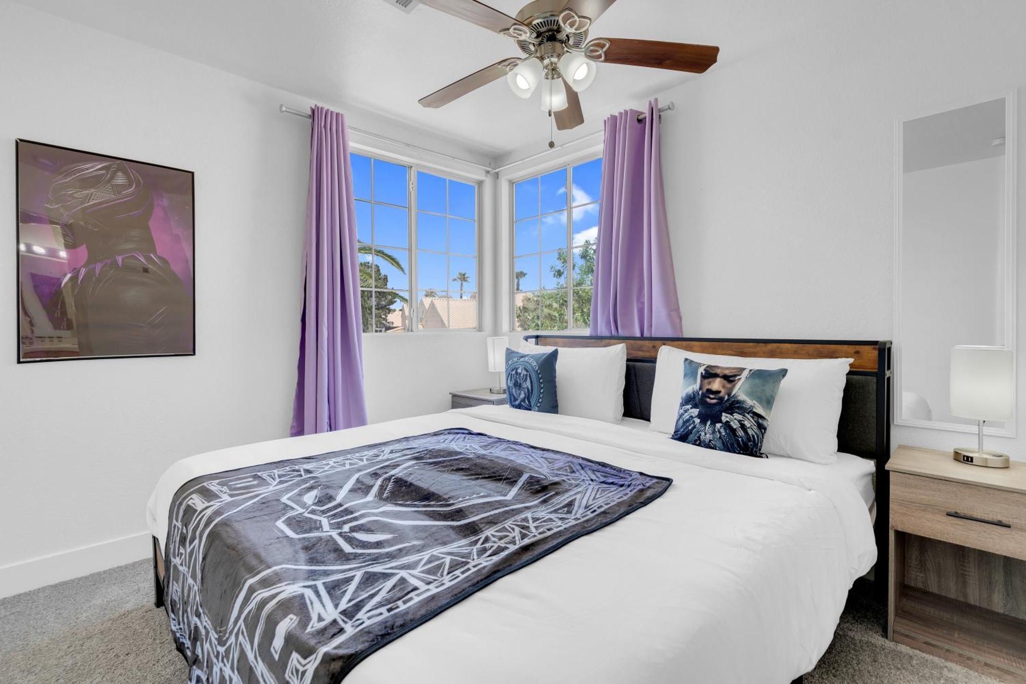 8br 5ba Superhero Retreat-king Beds, Bbq, Hammock, Firepit, Minigolf, Workspace Las Vegas